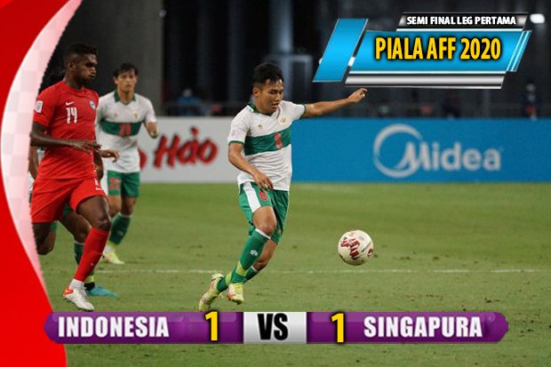 Semi Final Leg Pertama Timnas Indonesia Di Tahan Imbang Kontra