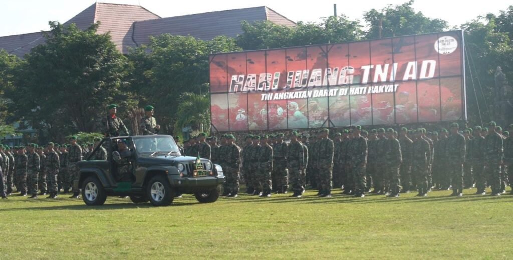 Tni Angkatan Darat Di Hati Rakyat Pangdam Ix Udayana Pimpin Upacara