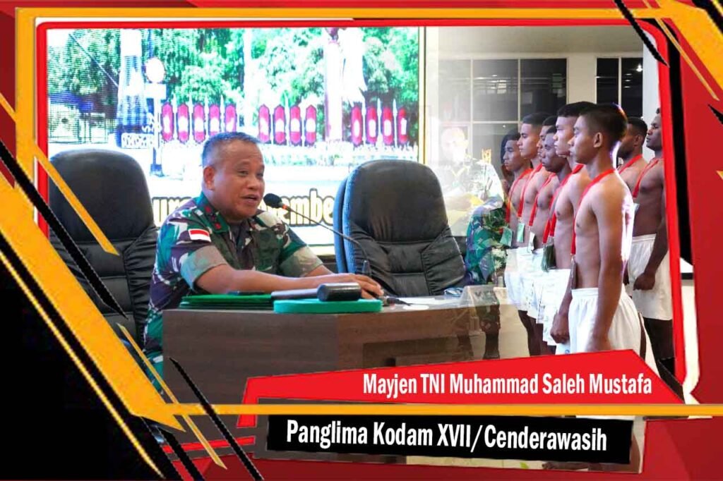 HANKAM NASIONAL HANKAM Pangdam XVII Cenderawasih Pimpin Sidang