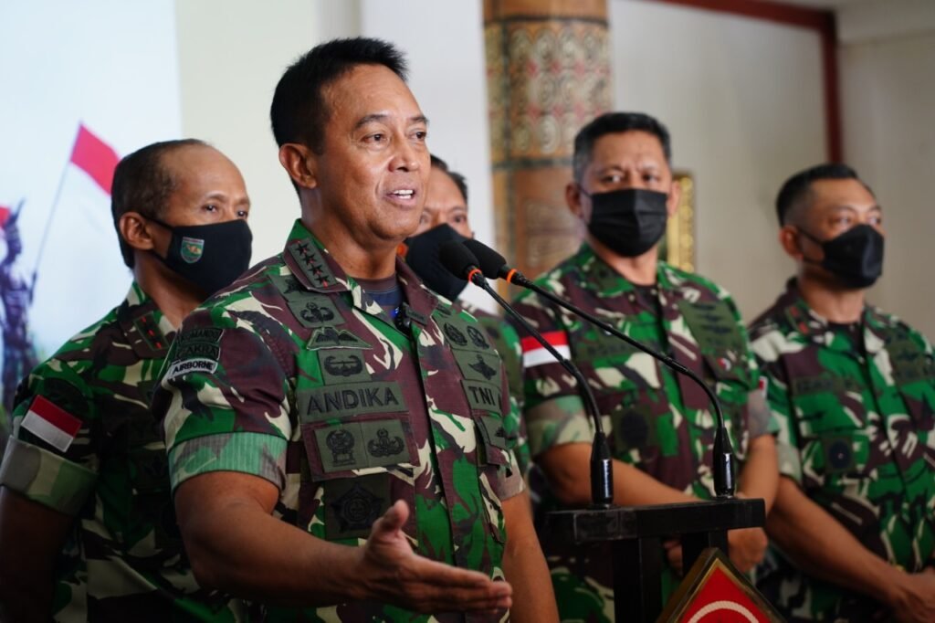 Panglima TNI Jenderal Andika Perkasa,