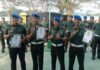 3 Orang Prajurit Denpom VI/3 Bulungan Mendapatkan Apresiasi dan Penghargaan dari Danpuspomad