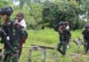 MOTIVASI ANAK PAPUA BELAJAR, SATGAS TNI LIBATKAN DIRI ANTAR JEMPUT KE SEKOLAH