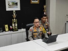 Press Conference Humas Polda Metro Jaya Kombes Pol Ade Ary Syam Indradi di Polda Metro Jaya.