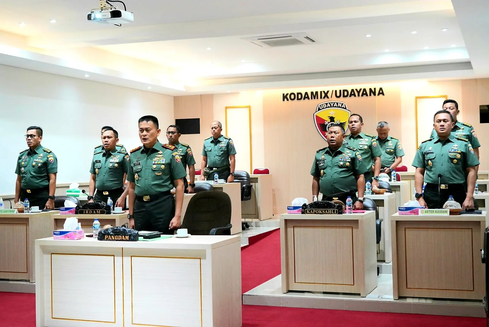 Pangdam Hadiri Pembukaan Pelatihan Teknis Percepatan Penurunan Stunting bagi Tim Fasilitator Kodim TA. 2022