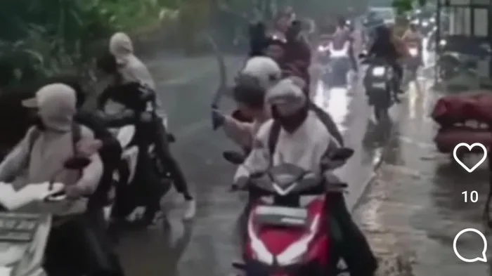 Remaja Konvoi Bawa Sajam di Bogor Diringkus Polisi