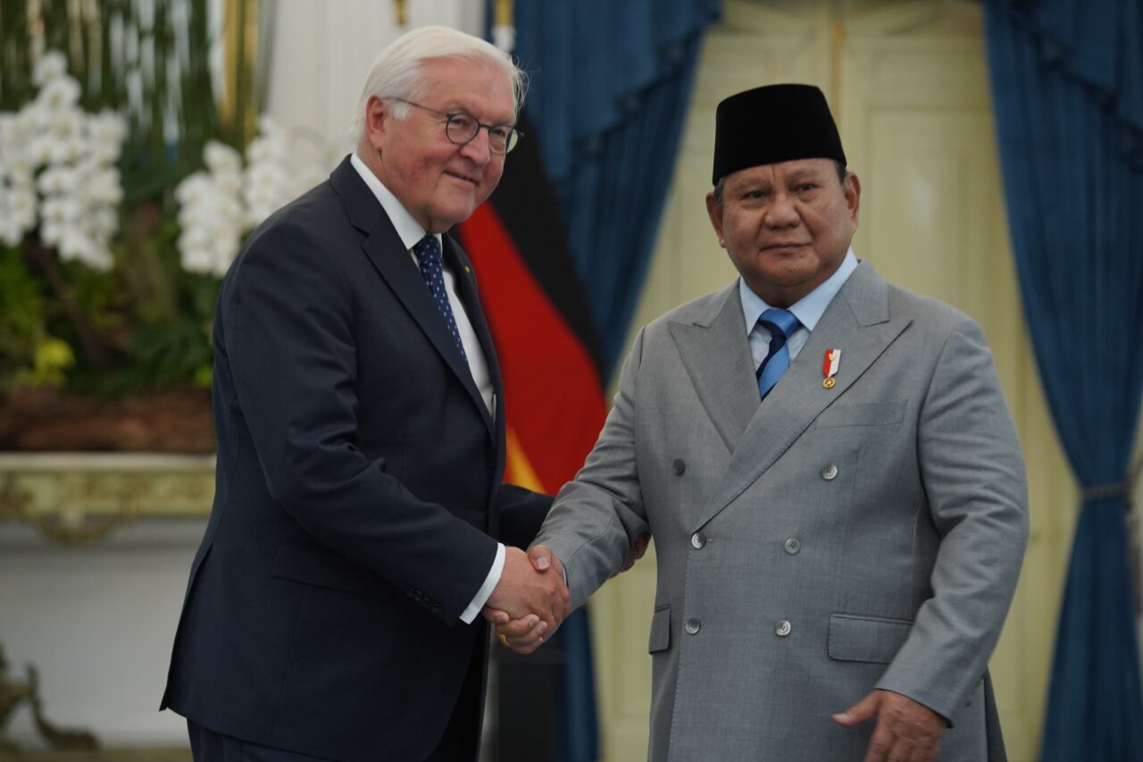 PERTEMUAN INDONESIA – JERMAN, BAHAS PENGUATAN KEMITRAAN DI BERBAGAI SEKTOR BIDANG