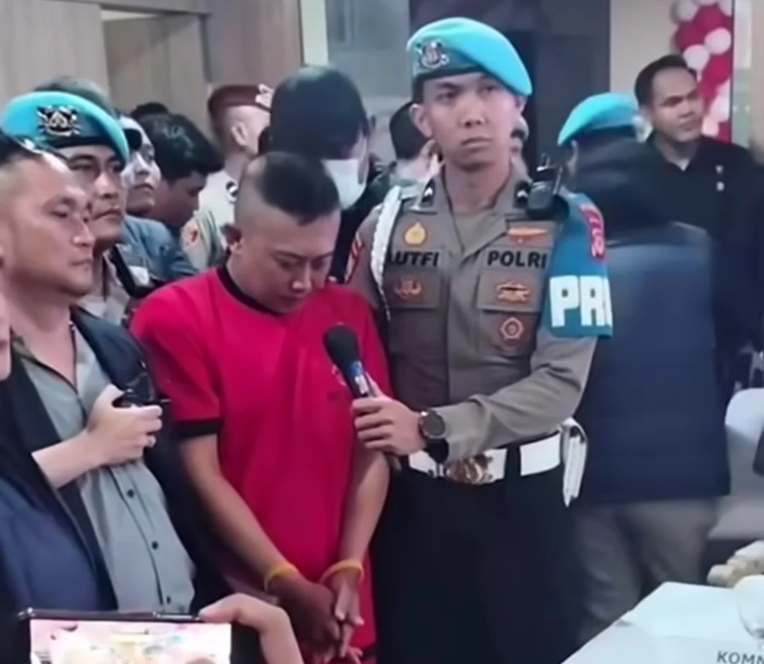 DIBERI KESEMPATAN BICARA, TAUFIK HIDAYAT PELAKU PENYEKAPAN DAN PENYIKSAAN PACAR, “SAYA MENYESAL, SAYA MINTA MAAF”