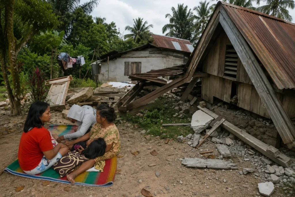 GEMPA 6,7 MAGNITUDO GUNCANG PALU
