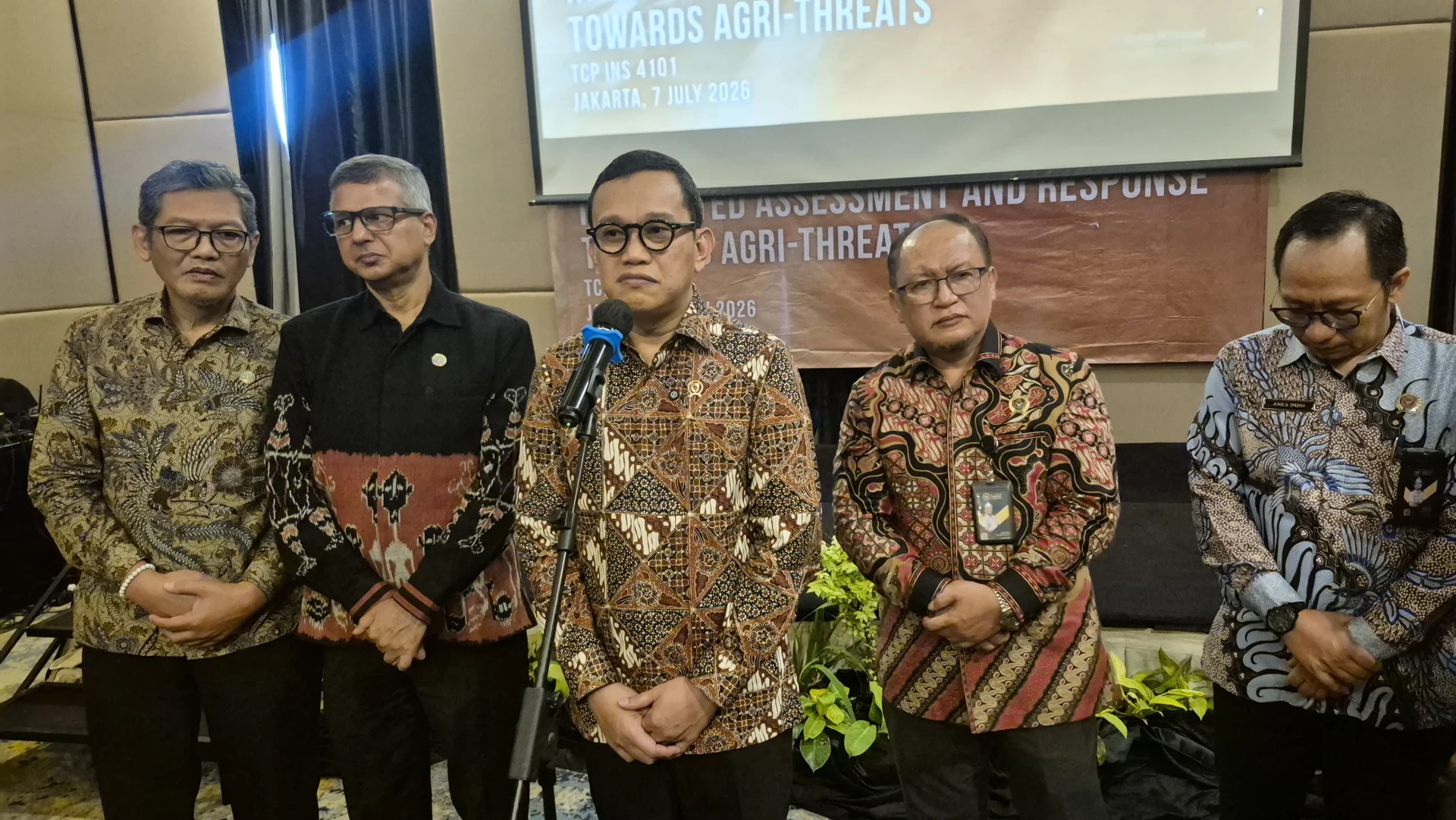 LINDUNGI KETAHANAN PANGAN, BARANTIN PRIORITASKAN PENGAWAS TIGA PENYAKIT HEWAN