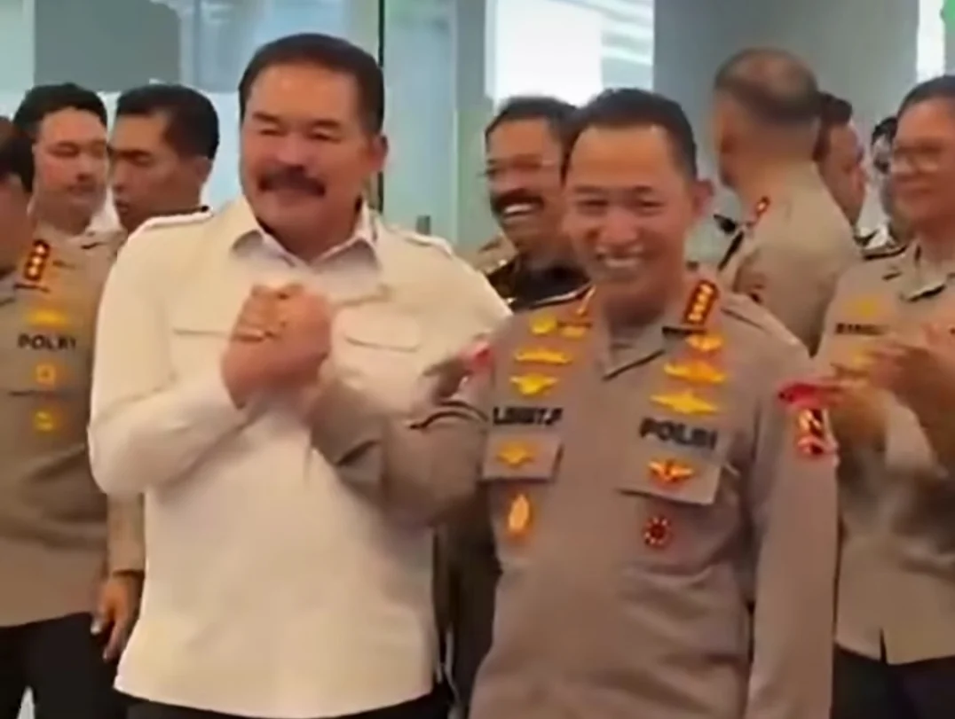 KAPOLRI BERTEMU KEJAGUNG RI, KUATKAN SINERGI KERJA ANTAR INSTANSI