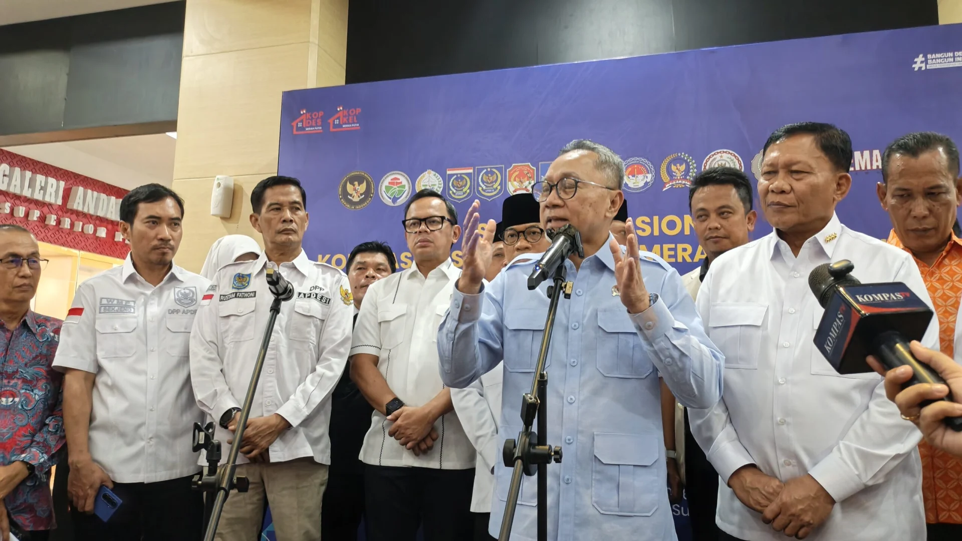 ZULHAS TEGASKAN KDMP BUKAN SUPERMARKET, TIDAK AKAN TUTUP WARUNG KELONTONG