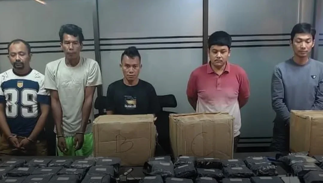 BONGKAR JARINGAN NARKOBA, BARESKRIM SITA 86,4 KG SABU DAN 5.171 BUTIR EKSTASI