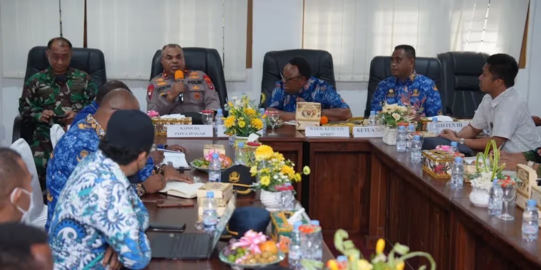 TERDETEKSI 134 TITIK PANAS, KAPOLDA PAPUA TENGAH KERAHKAN OPERASI AMAN NUSA II DAN USUT DUGAAN KETERLIBATAN KORPORASI