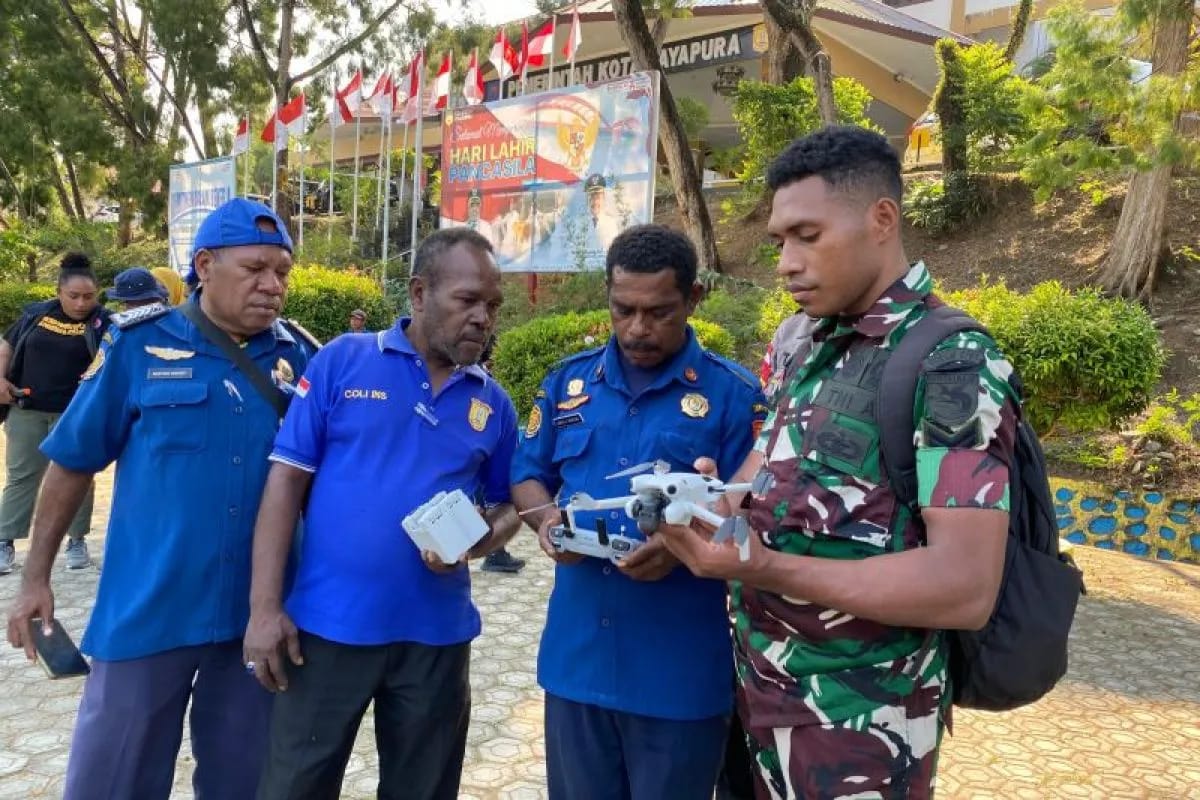 BPBD JAYAPURA PERKUAT TRC, FOKUS TINGKATKAN KEMAMPUAN PEMETAAN BENCANA DENGAN DRONE