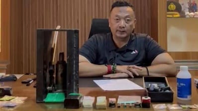 POLDA LAMPUNG BONGKAR PABRIK SABU DAN EKSTASI RUMAHAN