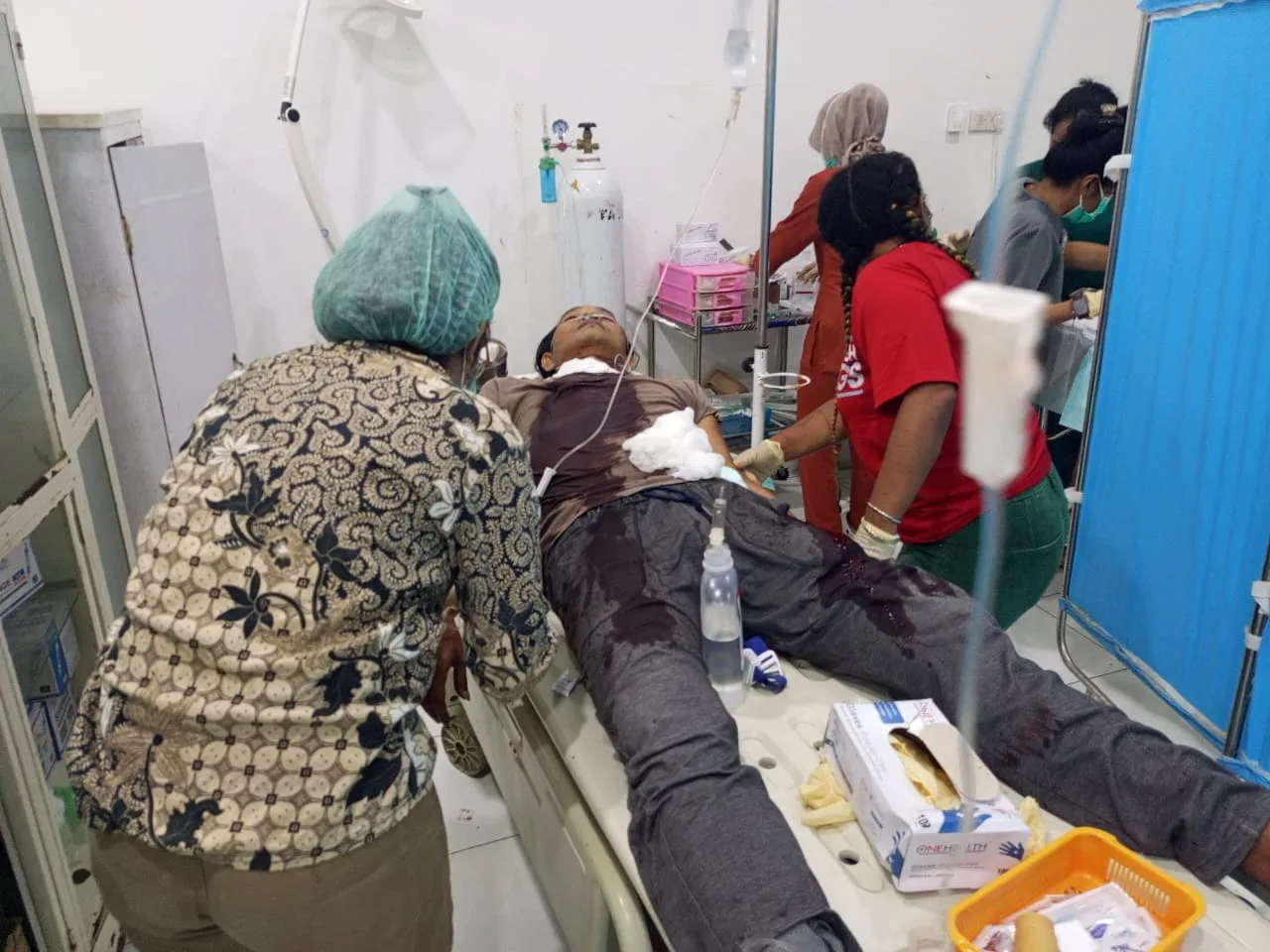 WARGA DIBACOK DI DEKAI YAHUKIMO, ALAMI LUKA SERIUS PADA LEHER DAN PAHA, PELAKU DIDUGA OPM