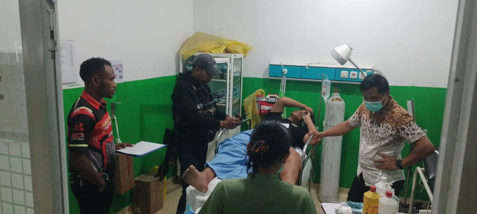 ANGGOTA POLRES PUNCAK JAYA TERTEMBAK DI TOLIKARA, DIDUGA DISERANG KELOMPOK RAMBO WANIMBO