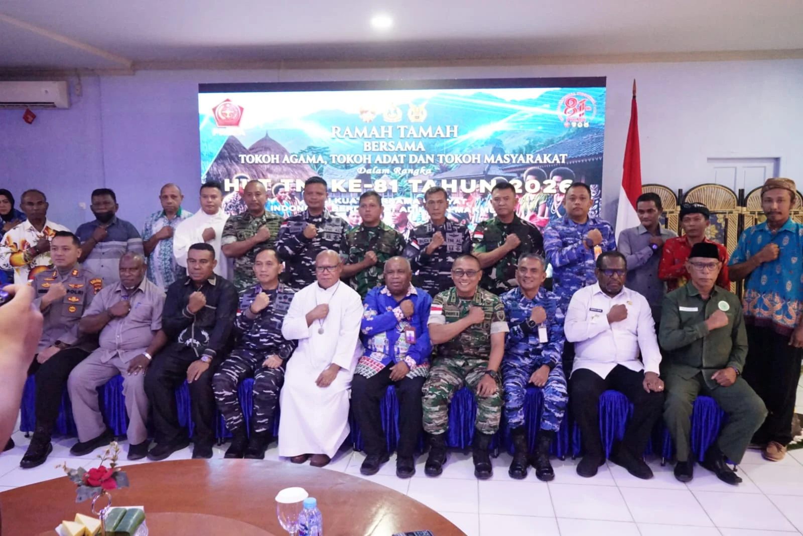 PEMPROV PAPUA SELATAN AJAK TNI PERKUAT SINERGI JAGA KEAMANAN DAN DUKUNG PEMBANGUNAN