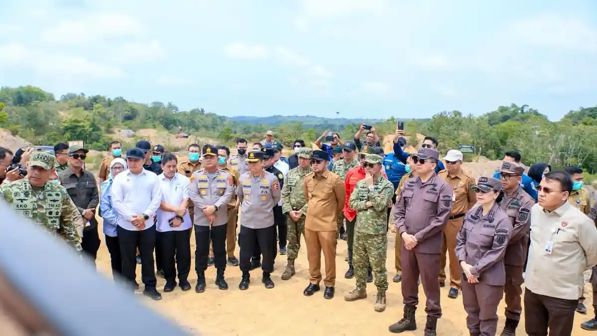 SATGAS PKH SITA 111 HEKTARE LAHAN TAMBANG ILEGAL Di PENYANGGA IKN, PT SINGLURUS PRATAMA KENA DENDA Rp147 MILIAR