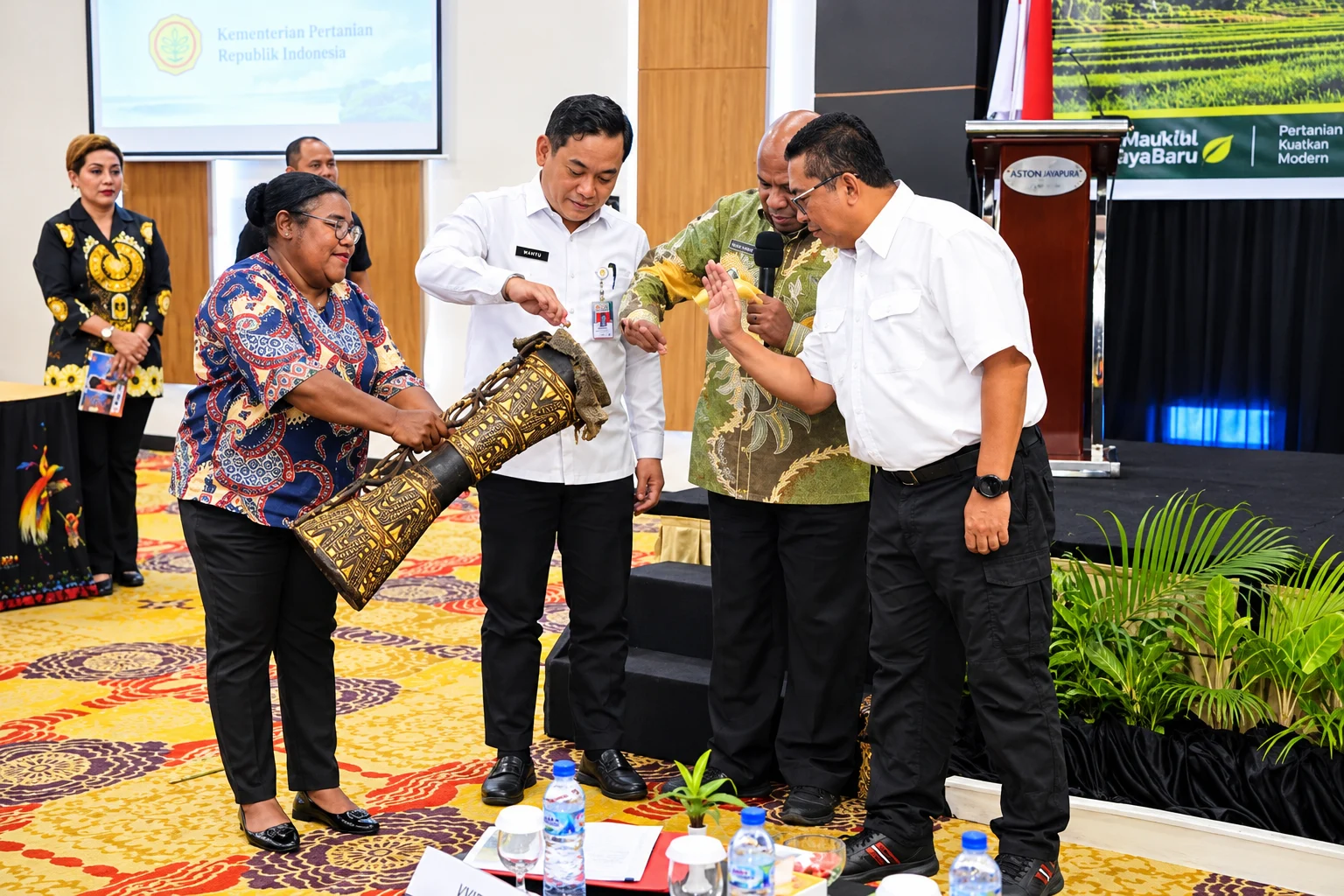 CETAK SAWAH DI TANAH PAPUA BARU 16 PERSEN, KEMENTAN DESAK PERCEPATAN