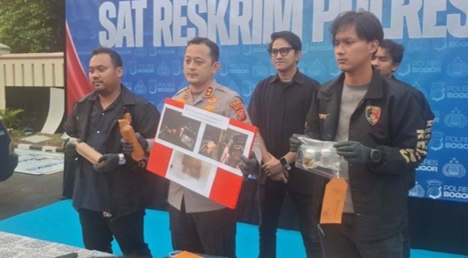 POLRES BOGOR GEREBEK PENAMBANG EMAS ILEGAL DI LEUWILIANG
