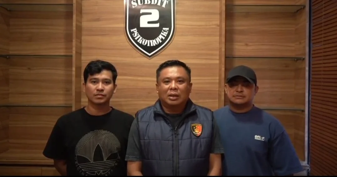 DITRESNARKOBA POLDA METRO JAYA TANGKAP PENGEDAR ETOMIDATE DI PARKIRAN APARTEMEN TANGERANG