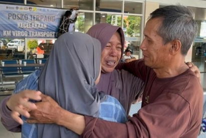 TANGIS ELA TAK TERBENDUNG SAAT MENGETAHUI SUAMI SELAMAT DARI KM VIRGO TRANSPORT 8