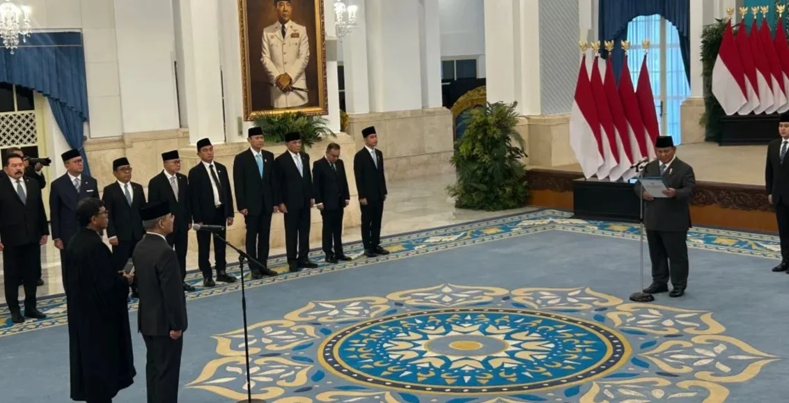 RESHUFFLE, PRABOWO LANTIK SUAHASIL NAZARA JADI MENTERI KEUANGAN, GANTIKAN PURBAYA YUDHI SADEWA