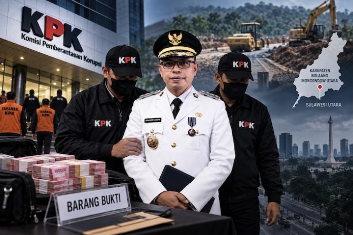 KPK SITA RATUSAN JUTA DARI OTT BUPATI BOLAANG MONGONDOW UTARA SIRAJUDIN LASENA