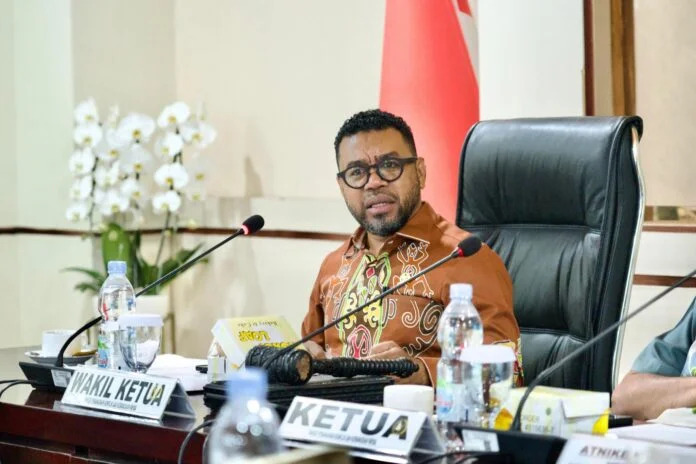 PERKUAT IMPLEMENTASI OTSUS, FILEP WAMAFMA DORONG PEMBENTUKAN DINAS MASYARAKAT ADAT DAN ‘SATU DATA WILAYAH ADAT’ DI PAPUA