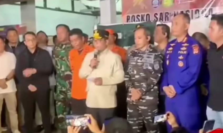 BASARNAS RESMI HENTIKAN OPERASI PENCARIAN JURNALIS DAN KRU KAPAL YANG HILANG