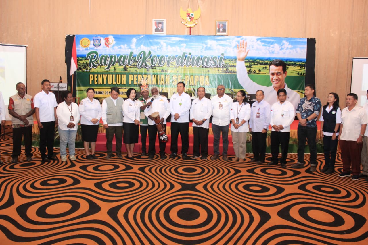 WUJUDKAN KETAHANAN PANGAN NASIONAL, PEMERINTAH PUSAT DORONG PAPUA RAYA JADI SENTRA PERTANIAN DAN HILIRISASI EKSPOR