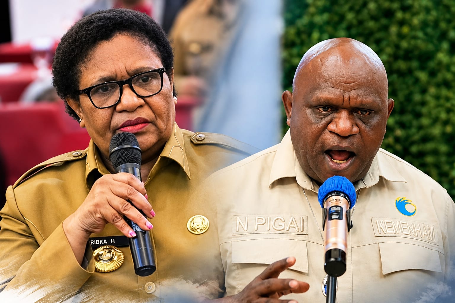 ISU DEFINISI ULANG OAP MEMANAS, MENTERI HAM DAN WAMENDAGRI SALING BANTAH