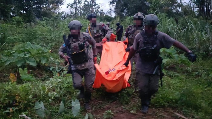 EMPAT ANGGOTA KKB BATALYON EDEN SAWI TEWAS DALAM KONTAK TEMBAK DI DEKAI, SATGAS ODC AMANKAN SENJATA DAN AMUNISI