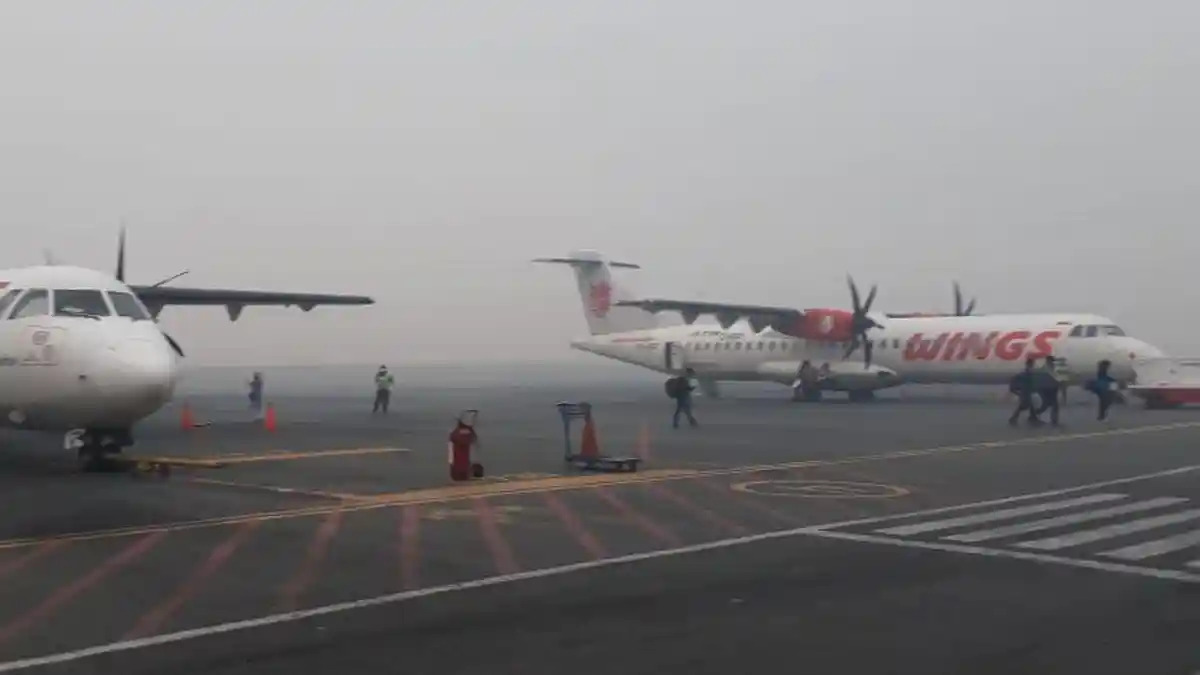 PENURUNAN JARAK PANDANG AKIBAT KABUT ASAP KARHUTLA, KEMENHUB PANTAU KETAT OPERASIONAL 16 BANDARA DI EMPAT PROVINSI PAPUA