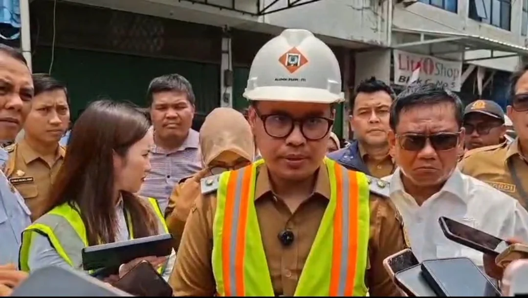 8 RUKO KORBAN LEDAKAN PASAR CIMANGGIS CIPUTAT TAK LAYAK PAKAI, PEMKOT TANGSEL PERINTAH BONGKAR TOTAL